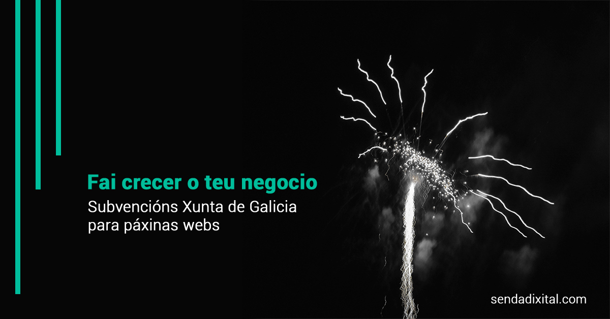 Subvenciones páginas web Xunta de Galicia. Sendadixital