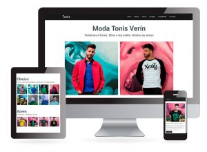 Web Moda Tonis Verín - Sendadixital